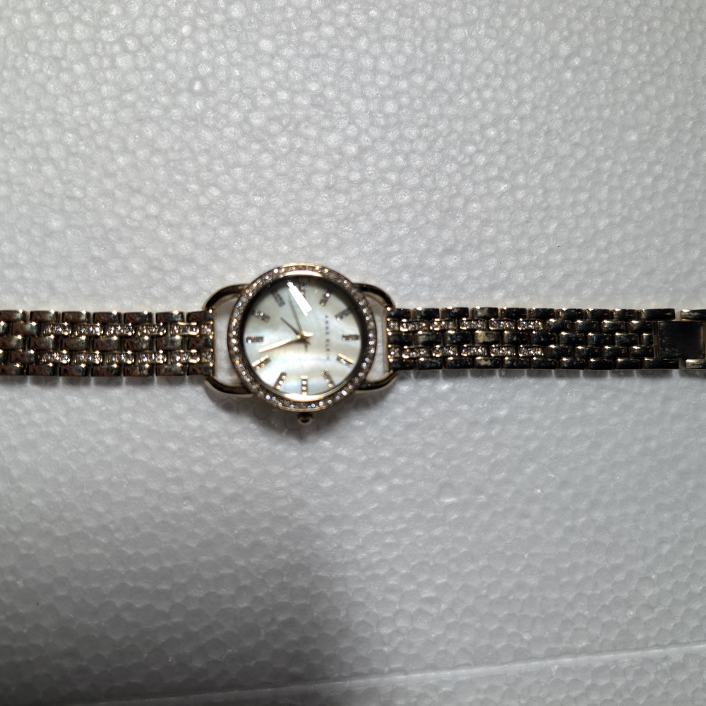 Anne Klein Silver and Gold Women's Watch